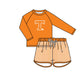 ( Moq 5 Each Style ) Baby Boys Girls Kids Team Sibling Orange Jumpsuits Sets Swimsuits