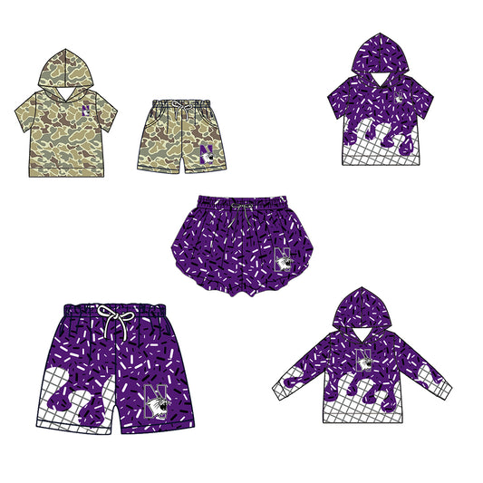 ( Moq 5 Each Style ) Baby Boys Girls Toddler Sibling Shorts Shirts Set Team Drip Sprinkles Clothes