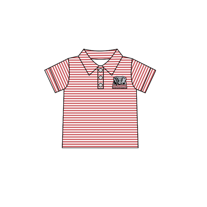( Moq 5 each style ) Baby Boy Girl Short Sleeves Team A Sibling Dress Shirt Set 5.5