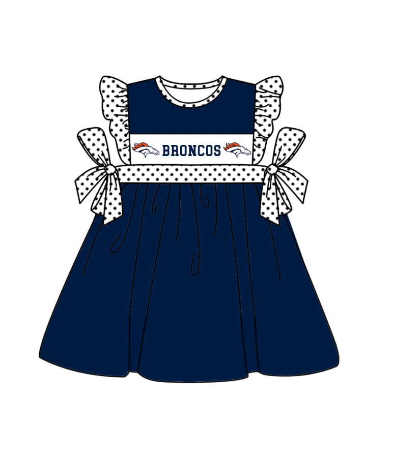 ( Moq 5 ) Baby Girls Toddler Short Sleeves Team Knee Length Ruffle Dress