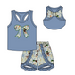 Baby Girl Toddler Duck Bows Camo Sibling Matching Clothes Set ( Moq 5 Each Design )