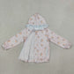 Baby Girls Kids Long Sleeves Pumpkins Flower Pockets Hoodie Zipper Coat Fall Tops RTS