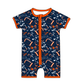 ( Moq 5 Each Style ) Baby Boys Girls Kids Football Sibling Shorts Romper Bows Dresses Set Team Clothes
