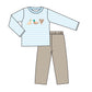 Pre-order Baby Boy Dog Duck Deer Shirt Pants Clothes Set