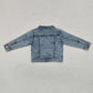 6 A5-14 Baby Girl Long Sleeve Denim Jacket Coat