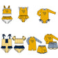 ( Moq 5 Each Style ) Baby Boys Girls Kids Team Sibling Jumpsuits Sets Swimsuits Clothes