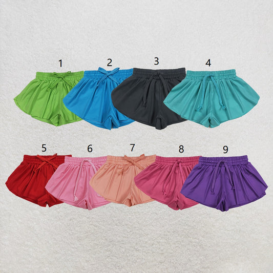 Baby Girl Toddler Colorful Active Wear Sibling Summer Yoga Shorts Bottoms RTS
