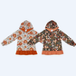 Sibling Baby Girls Kids Pumpkins Flower Hoodie Ruffle Shirts Fall Pullover Tops Clothes RTS