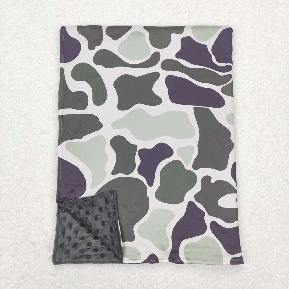 Baby Boy Toddler Children Sibling Camo Hunting Blanket