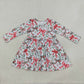 Baby Girls Kids Bows Christmas Knee Length Ruffle Dress Clothes RTS