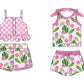 Baby Girl Straps Summer Flower Shorts Sibling Set ( Moq 5 Each Style ) 2.17