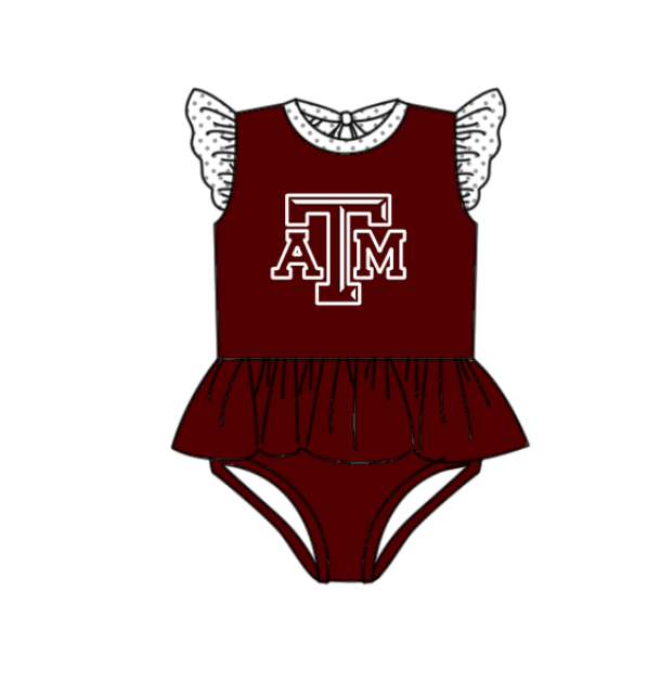 ( Moq 5 Each Style ) Baby Boys Girls Kids Team Sibling Jumpsuits Sets Swimsuits