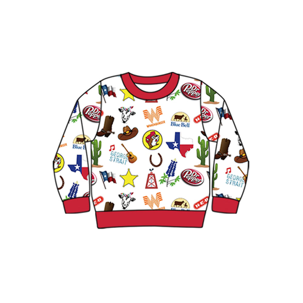 Baby Kids TX Western Long Sleeves Shirt Tops