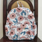 BA0080 Baby Kids Western Floral Bag Backpack