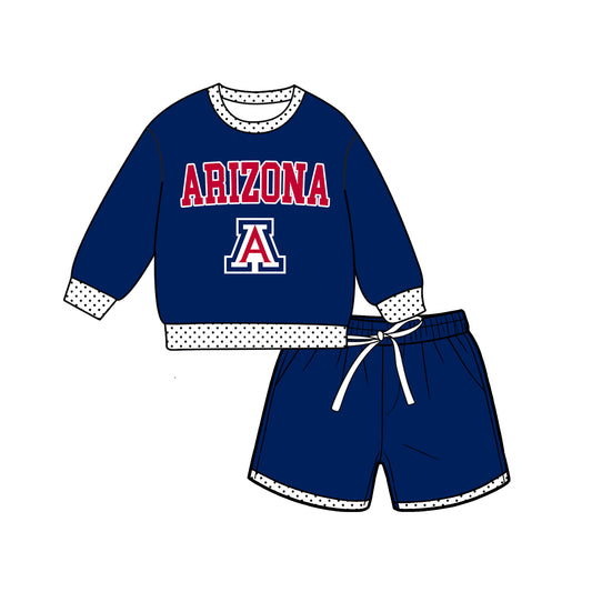 ( Moq 5 ) Baby Girls Kids Long Sleeves Shirt Shorts Team Set Clothes