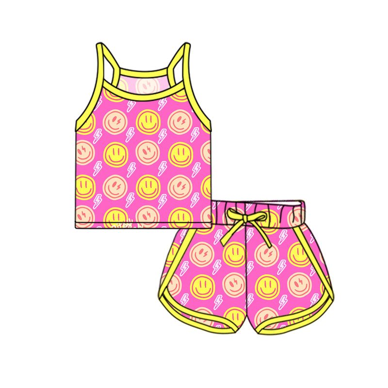 Baby Girl Smile Summer Sibling Jumpsuit Clothes Set ( Moq 5 Each Style ) 3.6