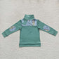 BT0335 Baby Boy Long Sleeves Fishing Zipper Pullover