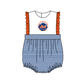 ( Moq 5 Each Style ) Baby Boys Girls Kids Team Sibling Blue Stripes Rompers Sets