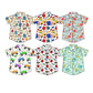 ( Moq 5 Each Style ) Sibling Baby Boys Kids Short Sleeves Buttons Shirts Back to School Tops