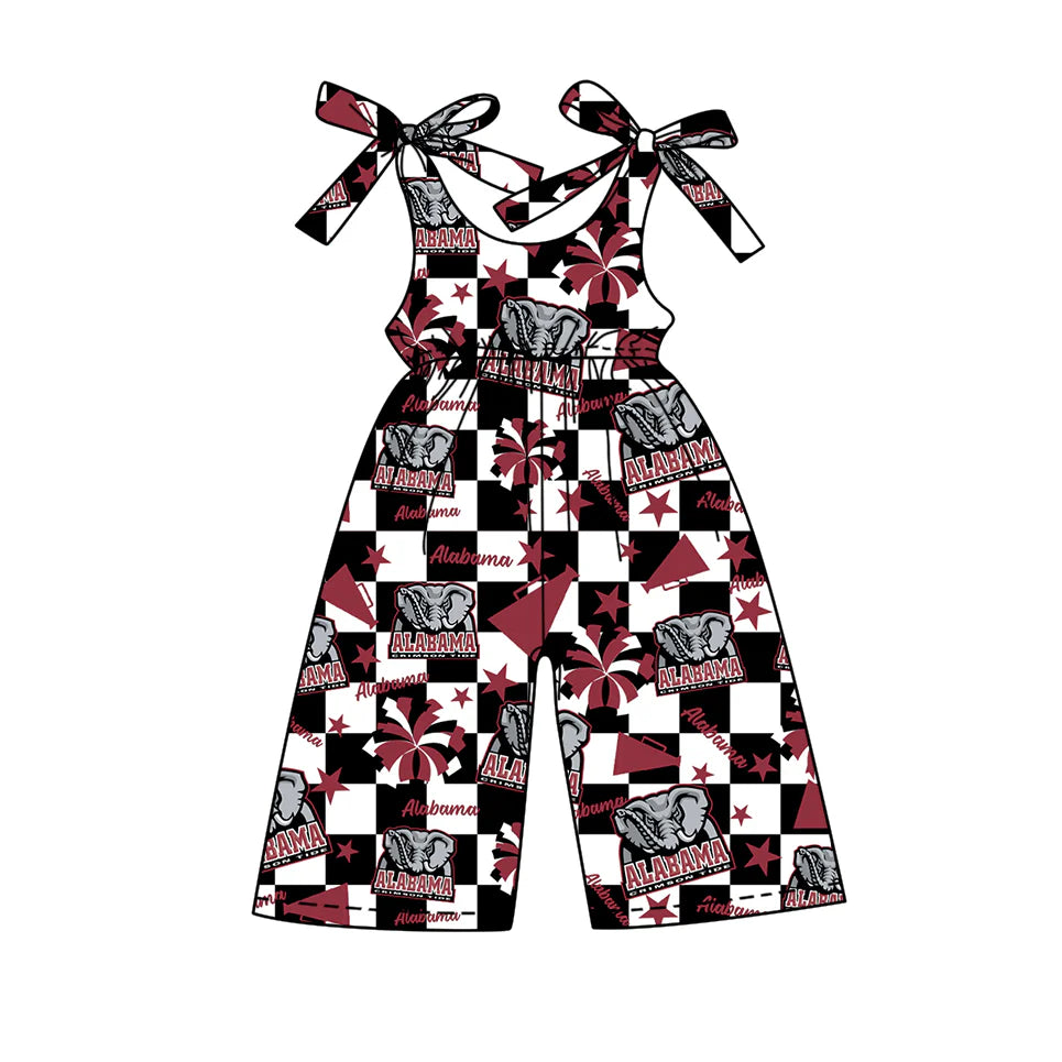 ( Moq 5 each style ) Baby Girl Toddler Elephant Cheer Sibling Team Romper Dress Set 7.16