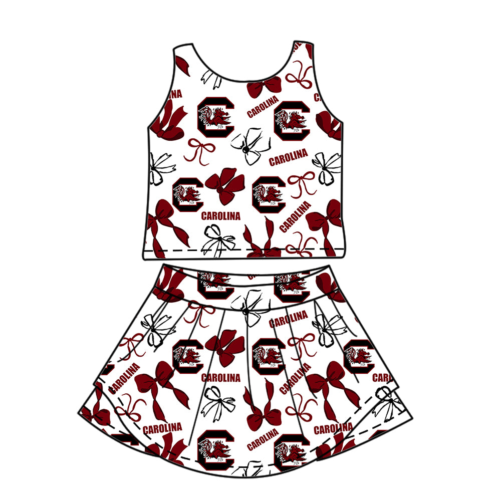 ( Moq 5 Each Style ) Baby Girls Kids Chicken Bows Sibling Team Shorts Dresses Set