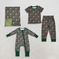 Sibling Baby Boys Kids Ducks Shirts Pants Hunting Romper Pajamas Set Blanket Green Clothes RTS