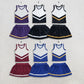 Sibling Baby Girls Kids Sleeveless Tops Skirts Shorts Team Sets Yoga Active Cheer Clothes RTS