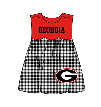 ( Moq 5 Each Style ) Baby Boys Girls Kids G Plaid Team Sibling Rompers Dress Sets