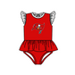 ( Moq 5 Each Style ) Baby Boys Girls Kids Team Sibling Jumpsuits Sets Red Swimsuits Clothes