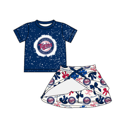 ( Moq 5 each style ) Baby Girl Team Bows Sibling Dress Set 5.21