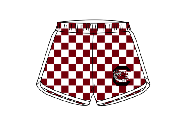 ( Moq 5 Each Style ) Baby Boys Girls Toddler Chicken Plaid Sibling Shorts Sets Team Clothing
