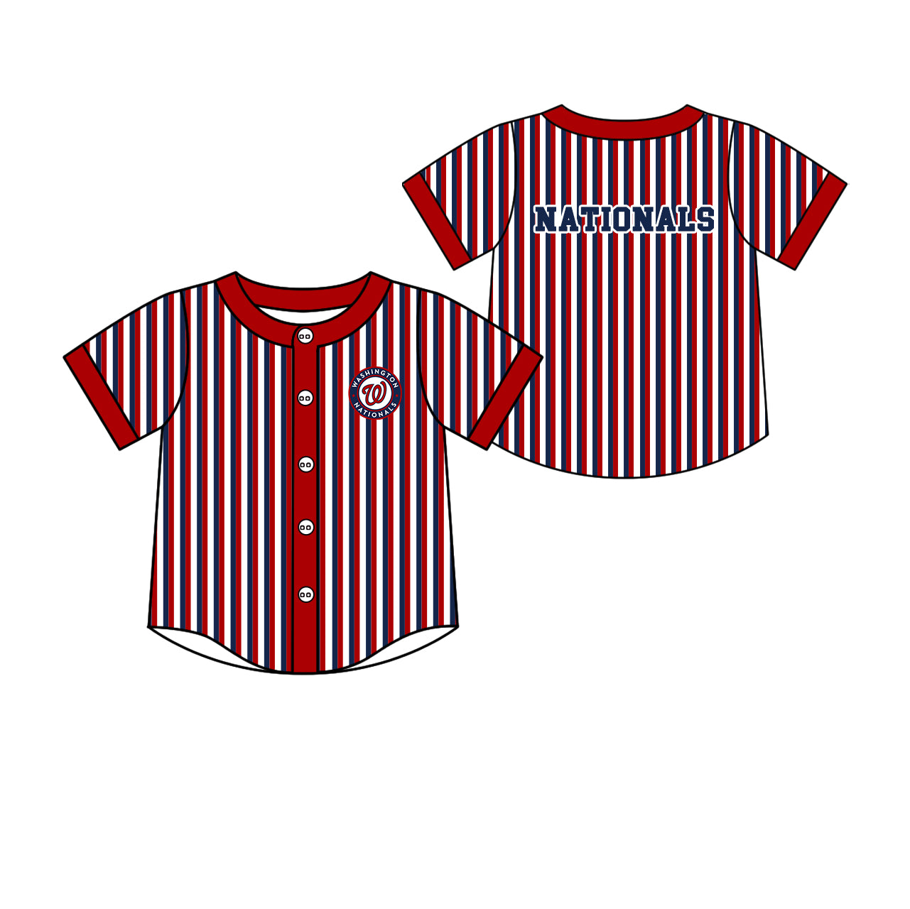 ( Moq 5 Each Style ) Baby Boys Girls Kids Sibling Red Shirts Team Sets Baseball Clothes