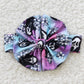 GBO0170 Baby Girl Short Sleeves Tops Floral Bummie Shorts Halloween Outfit