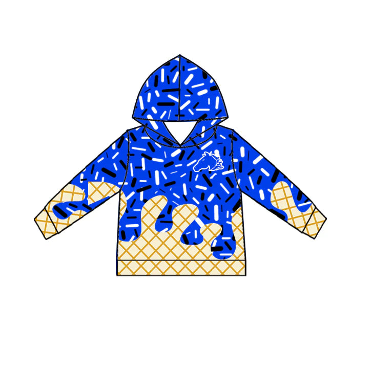 ( Moq 5 each style ) Baby Boy Girl  Team Sibling Horse Blue Drips Dress Shirt Shorts Pants 7.5