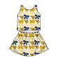 ( Moq 5 each style ) Baby Girl Toddler Wv Team Bows Sibling Dress Set 6.24