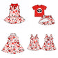 ( Moq 5 each style ) Baby Girl Team G Bows Sibling Dress Set 5.14