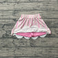 Baby Girls Kids Floral Pink Shorts Skirt Bottom RTS