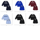 ( MOQ 5 ) Custom Design Baby Girls Long Sleeves Tops Shorts Sets (No.1-6)
