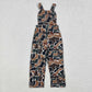 Baby Boy Kids Toddler Dark Brown Camo Straps Jumpsuit