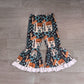 Baby Girls Kids Aztec Cow Bows Western Bell Pants