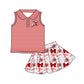 ( Moq 5 each style ) Baby Girl Toddler U Team Bows ‌Sibling Dress Set