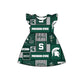 ( Moq 5 each style ) Baby Girl Toddler S Team Sibling Dress Set