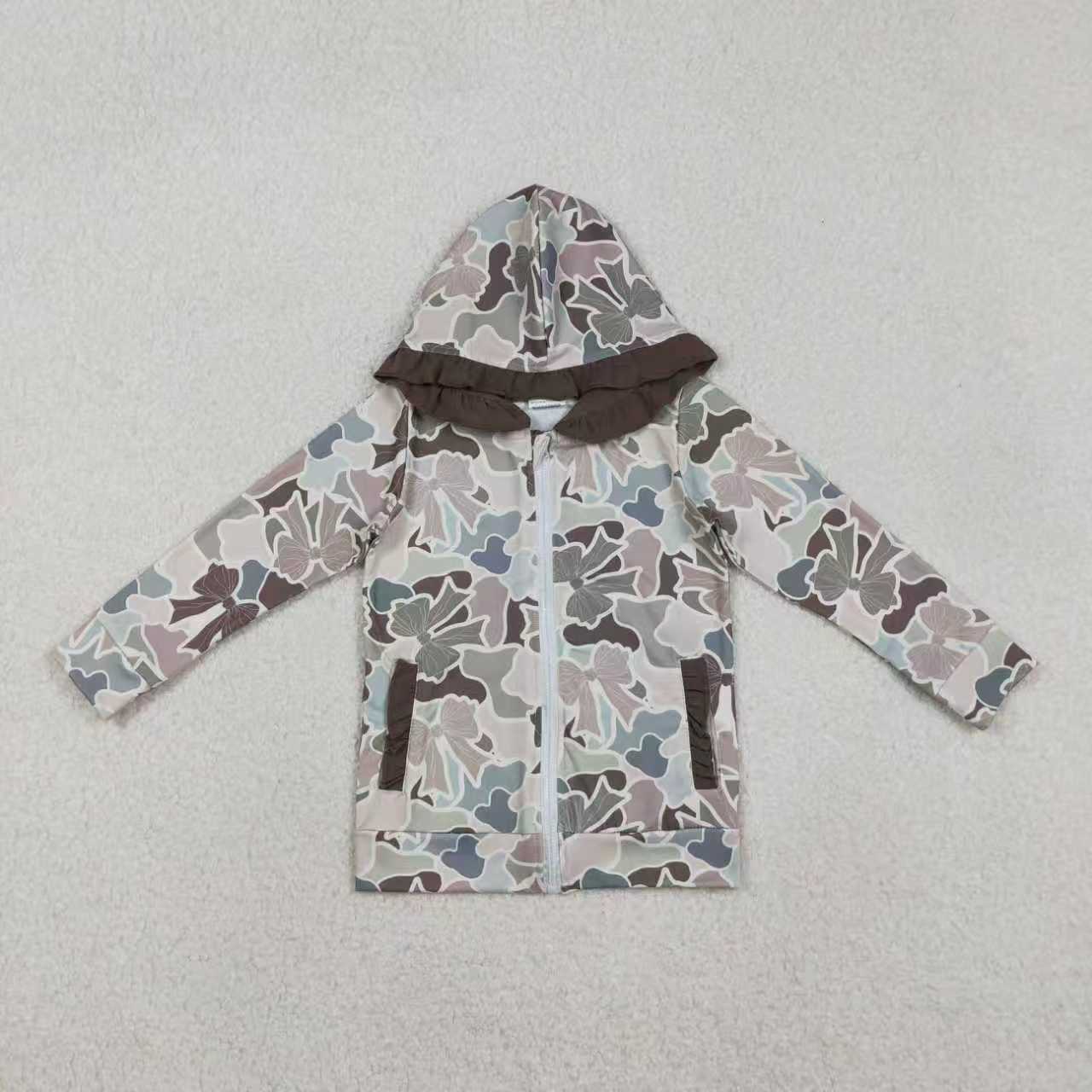 Sibling Baby Boys Adult Dogs Ducks Deer Camo Zipper Hoodie Pockets Hunting Coats Family RTS