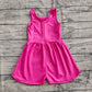 Baby Girl Sleeveless Hot Pink Yoga Active Jumpsuit RTS