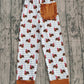 ( No moq ) Preorder Adult Women Halloween turkey Stripes Pants