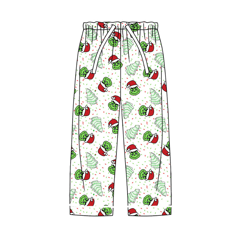 Adult Face Cakes Christmas Pajamas Pants