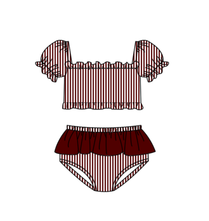 ( Moq 5 Each Style ) Baby Boys Girls Kids Team Sibling Jumpsuits Sets Swimsuits