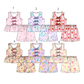 ( Moq 5 Each Style ) Sibling Baby Girls Kids Sleeveless Bows Flower Tops Shorts Sets Summer Clothes