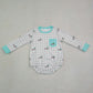 Sibling Baby Boys Kids Long Sleeves Embroidery Ducks Plaid Romper Set Clothes RTS