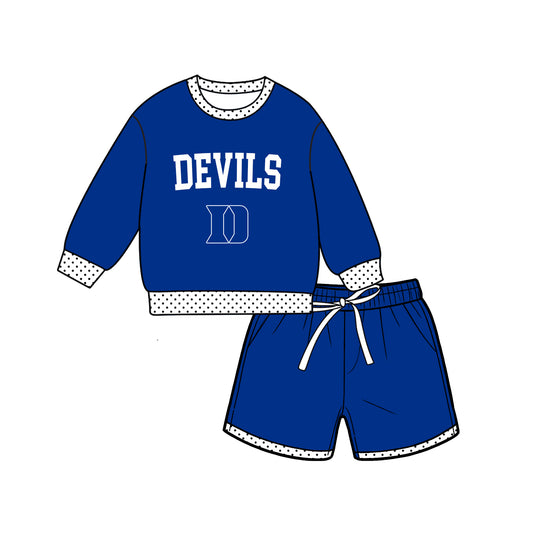 ( Moq 5 ) Baby Girls Kids Long Sleeves Shirt Shorts Team Set Clothes